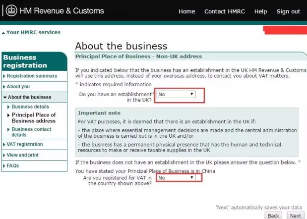 自助申报英国VAT