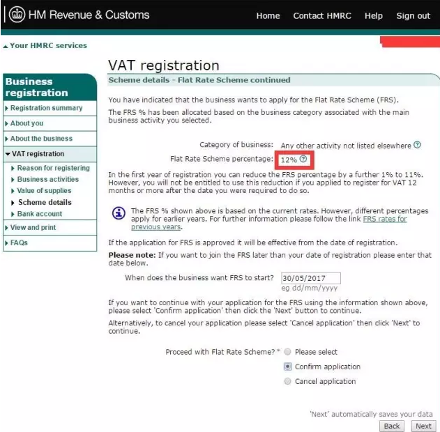 自助申报英国VAT